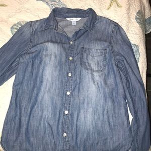 “The classic shirt” denim button up